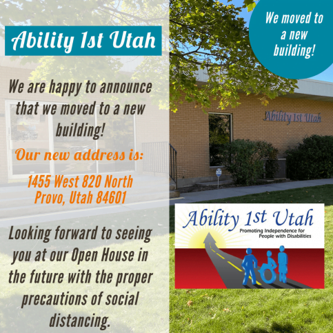 We are happy to announce that we moved to a new building. Our new address is 1455 West 820 North in Provo Utah 84601. Looking forward to seeing you at our Open House in the future with the proper precautions of social distancing.